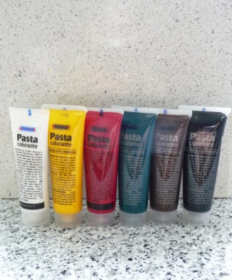 Краситель TENAX PASTA Colorante желтый