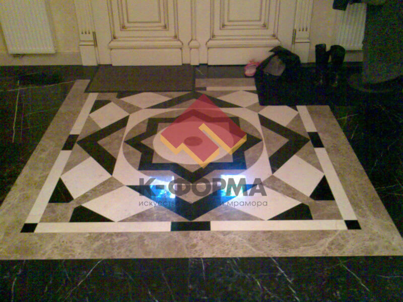 Мраморный пол
